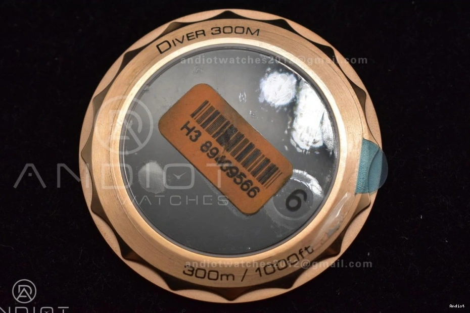 Best Seamaster Ceramic A8800 Blue VSF RG Diver 300M 1:1 Bracelet Blue On SS Dial SS Edition 1217